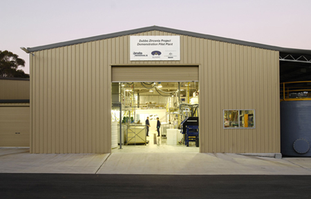 External of the Dubbo Demonstration Plant